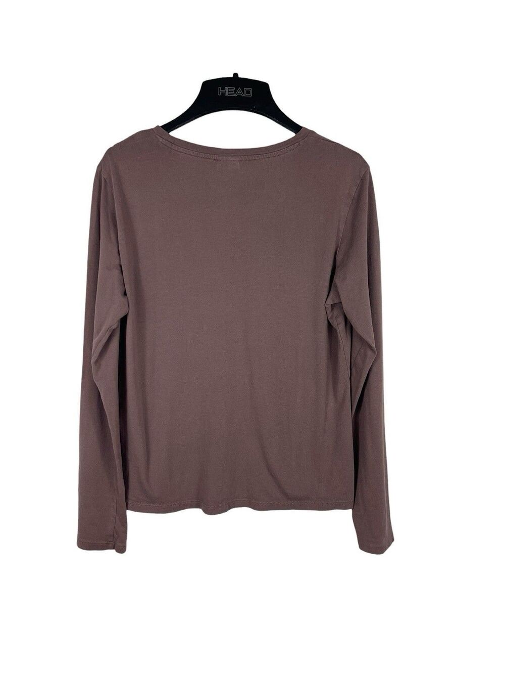 Patagonia Womens M Faded Brown Long Sleeve Tee Organic Cotton Outdoor Base Layer
